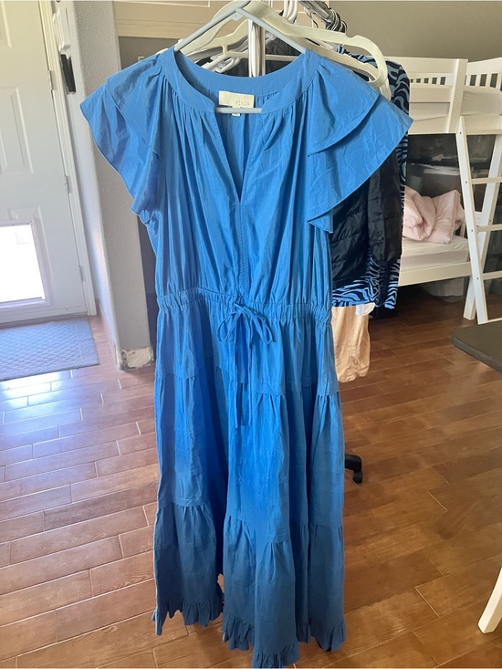 Pinch Dresses & Skirts - Pinch Blue Casual V-Dress